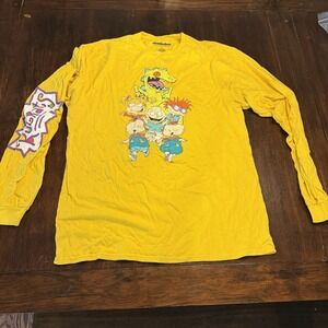 Vintage Rugrats Long Sleep Tee Shirt  Size Large